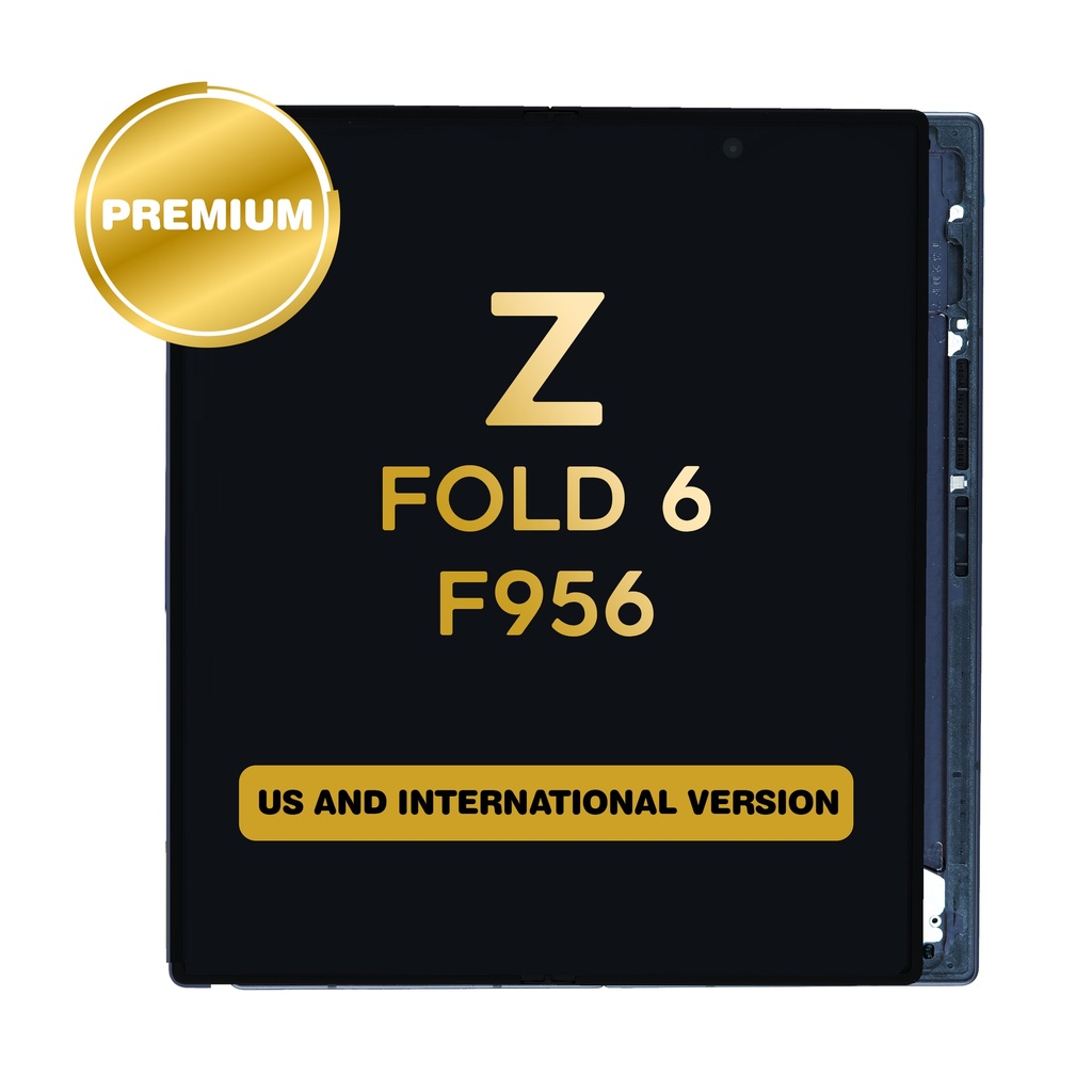 OLED Assembly (Inner) for Samsung Galaxy Z Fold 6 5G (F956) With Frame - Navy Blue (Service Pack)