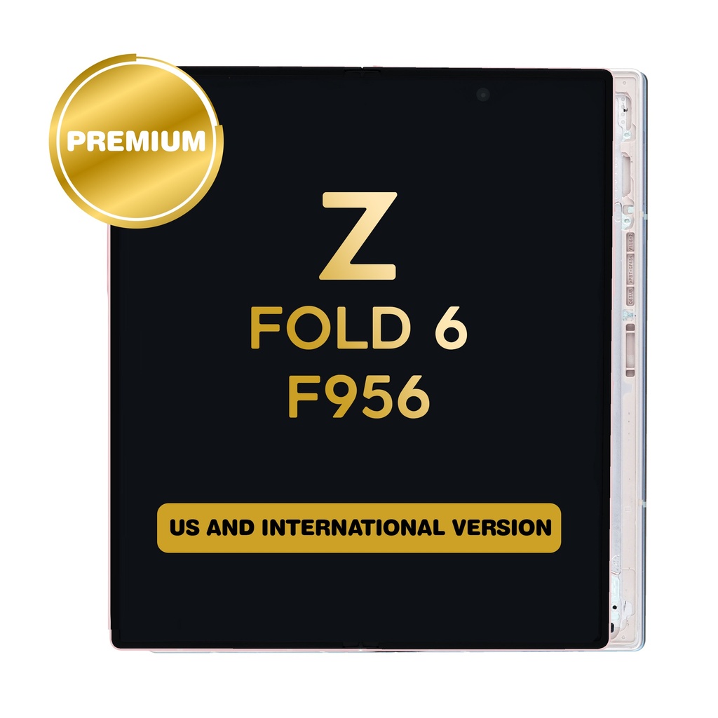 OLED Assembly (Inner) for Samsung Galaxy Z Fold 6 5G (F956) With Frame - Pink (Service Pack)