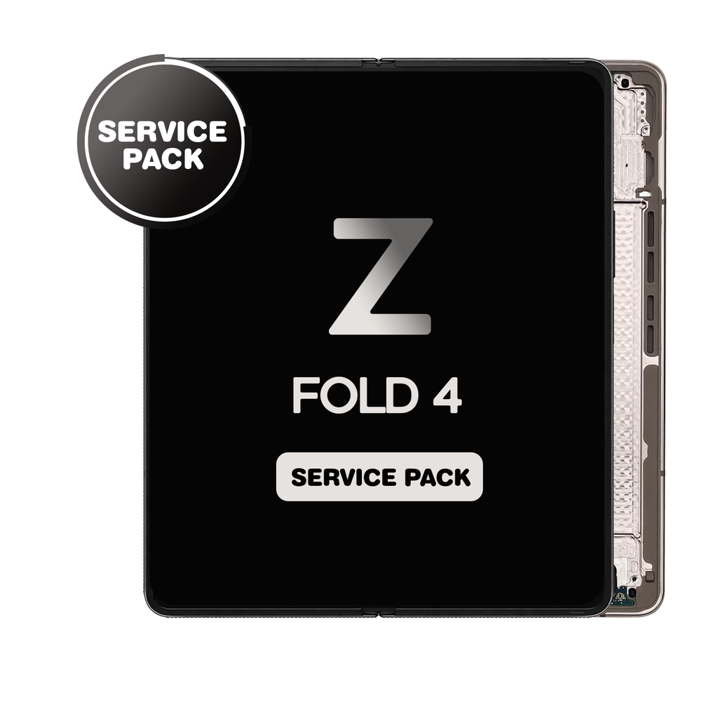 OLED Assembly (Inner) for Samsung Galaxy Z Fold 4 5G (F936) With Frame - Beige (Service Pack)