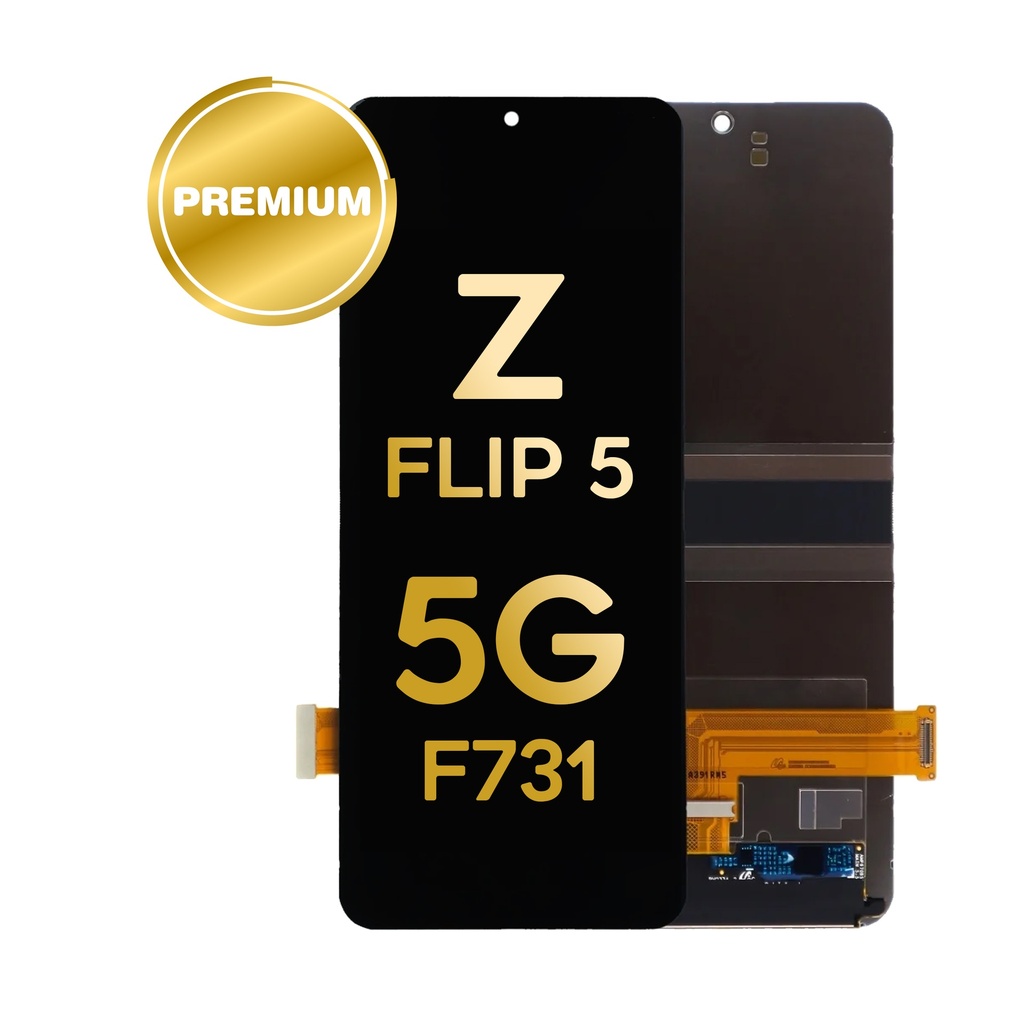 OLED Assembly (Inner) for Samsung Galaxy Z Flip 5 5G (F731) Without Frame - All Colors (Service Pack)