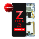 OLED Assembly (Inner) for Samsung Galaxy Z Flip 4 5G (F721) With Frame - Blue (Aftermarket - OLED)