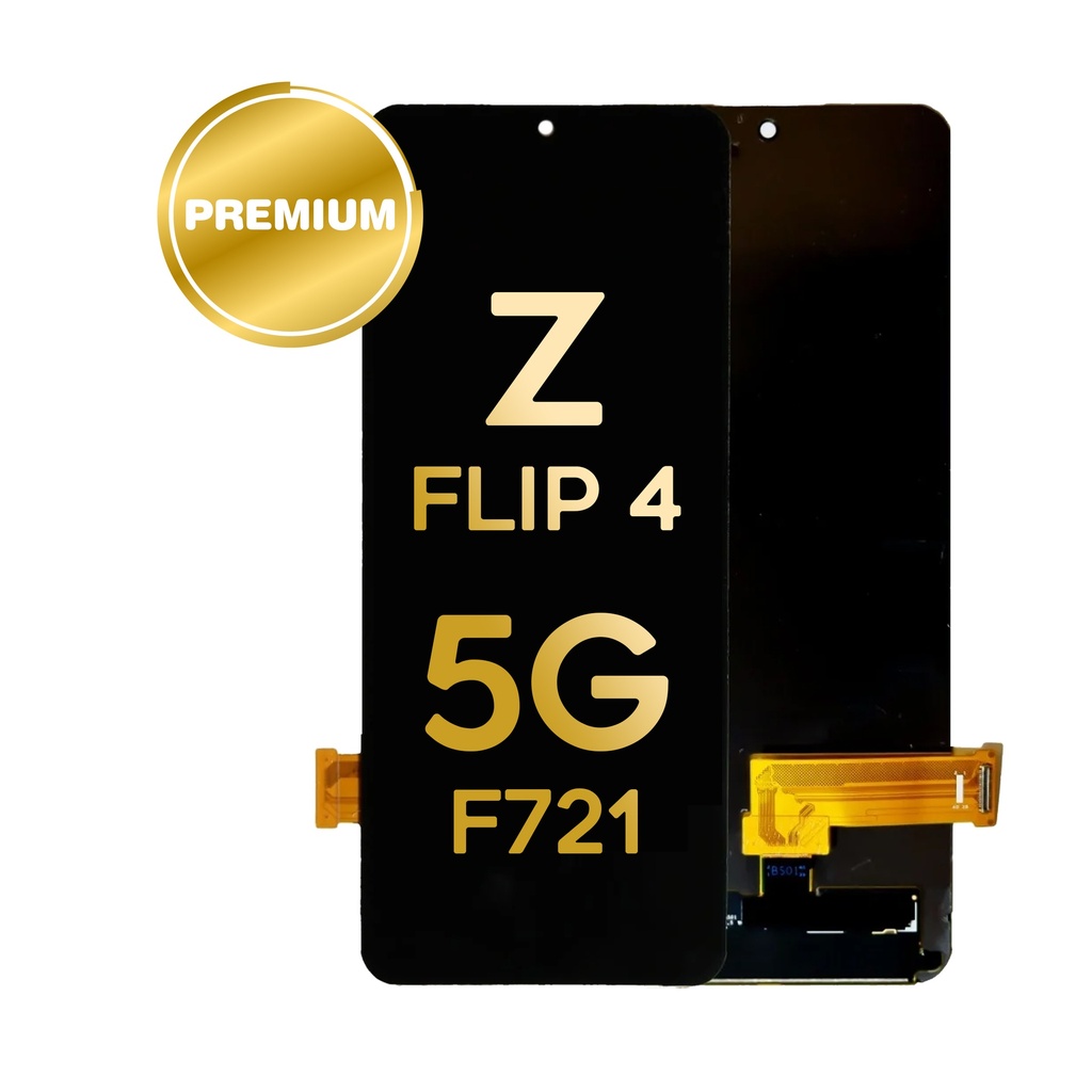 OLED Assembly (Inner) for Samsung Galaxy Z Flip 4 5G (F721) Without Frame - All Colors (Service Pack)
