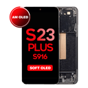 OLED Assembly for Samsung Galaxy S23 Plus (S916) with Frame - Green (Aftermarket - OLED)