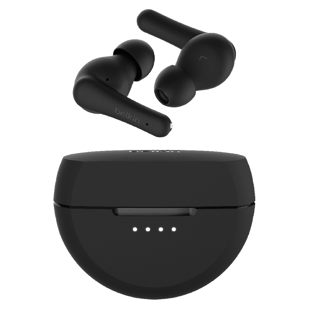 Belkin - Soundform Rhythm True Wireless Earbuds - Black