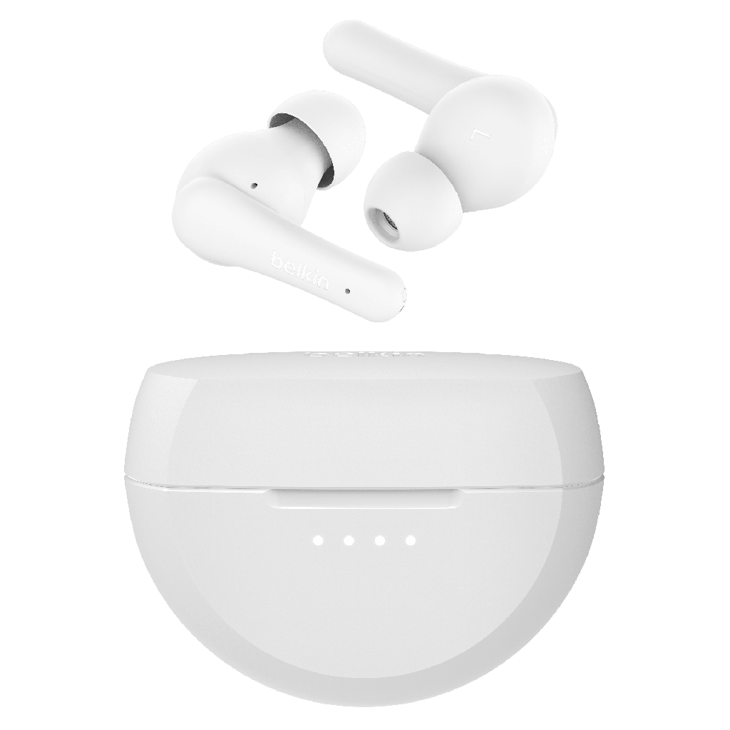 Belkin - Soundform Rhythm True Wireless Earbuds - White