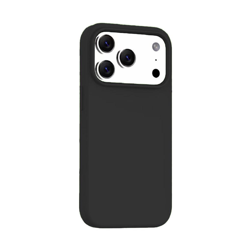 Premium Silicone Case for iPhone 17 Pro - Black