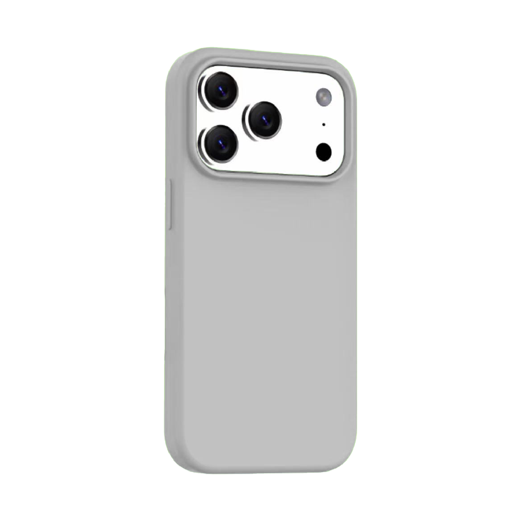 Premium Silicone Case for iPhone 17 Pro Max - Gray