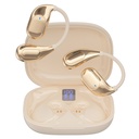 RCA Wave-44 TWS Aero Pods – Bluetooth V5.4, 5-6 Hour Playtime, Fast Charging - Gold