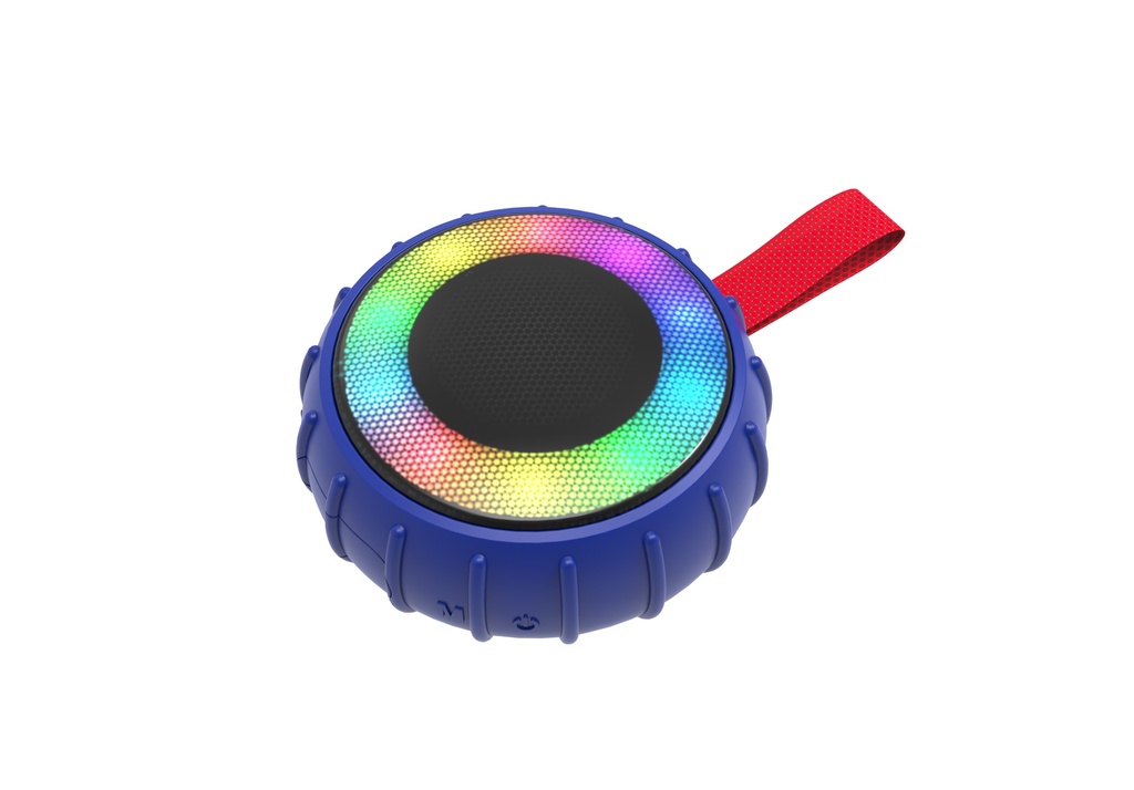 RCA Flame-101 Water Proof Speaker with Led Light - Blue