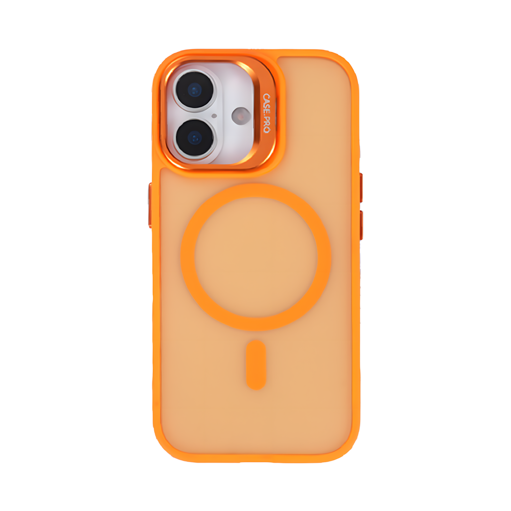 Magsafe Camera Stand Case for iPhone 17 - Orange