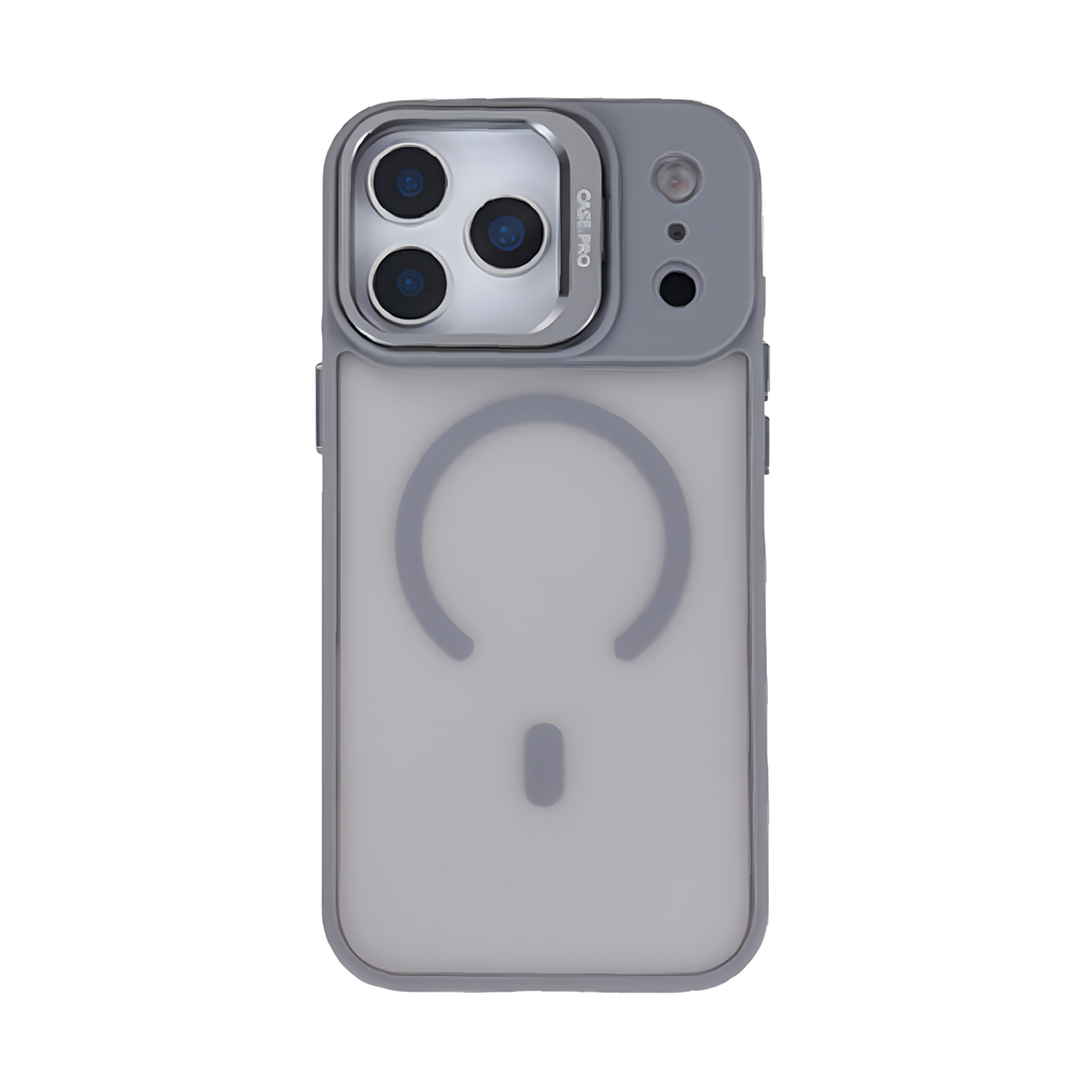 Magsafe Camera Stand Case for iPhone 17 Pro - Gray