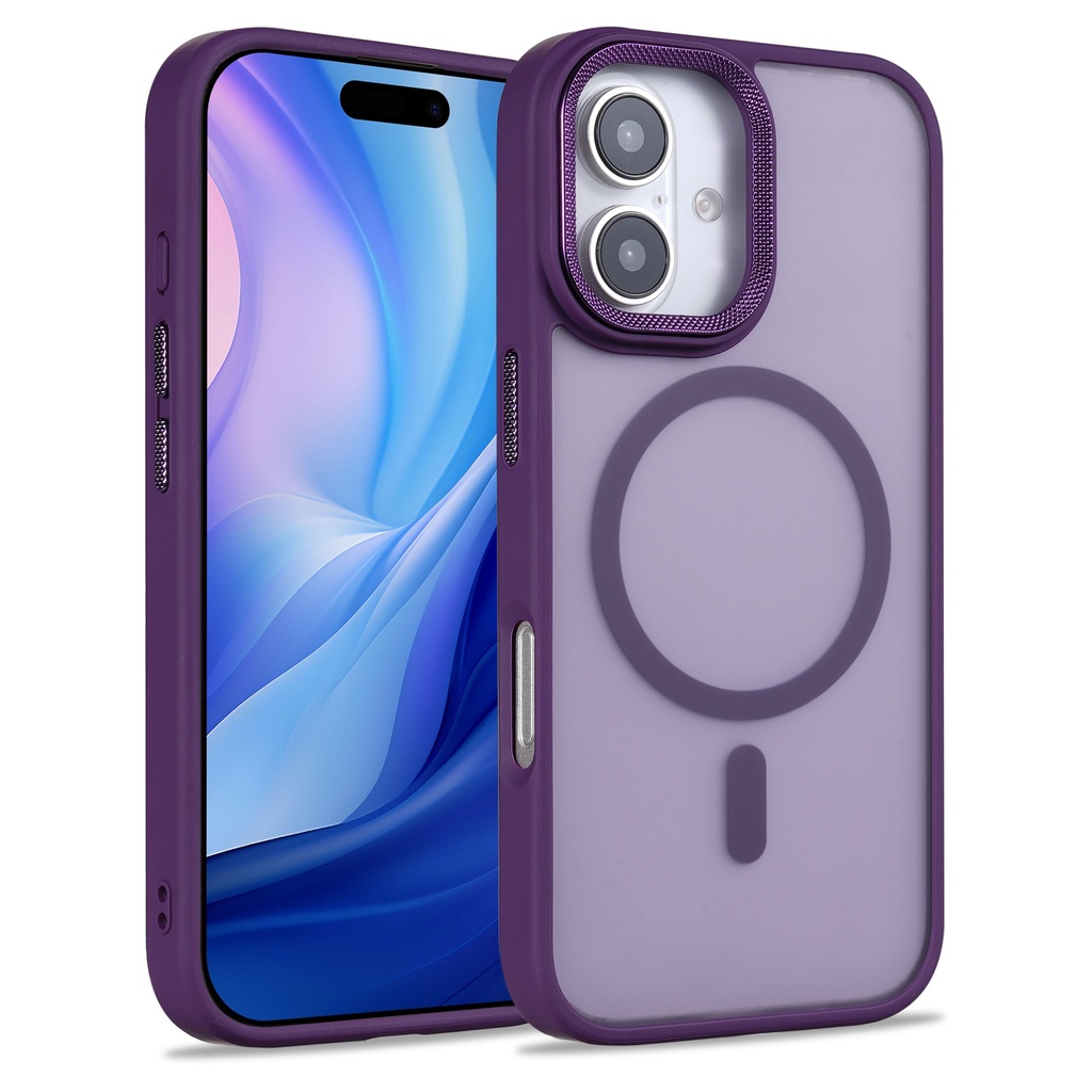 Matte Focus Case with Magsafe for iPhone 17 - Purple