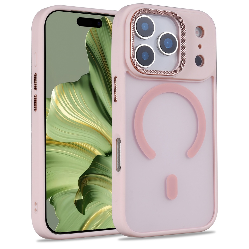 Matte Focus Case with Magsafe for iPhone 17 Pro - Pink