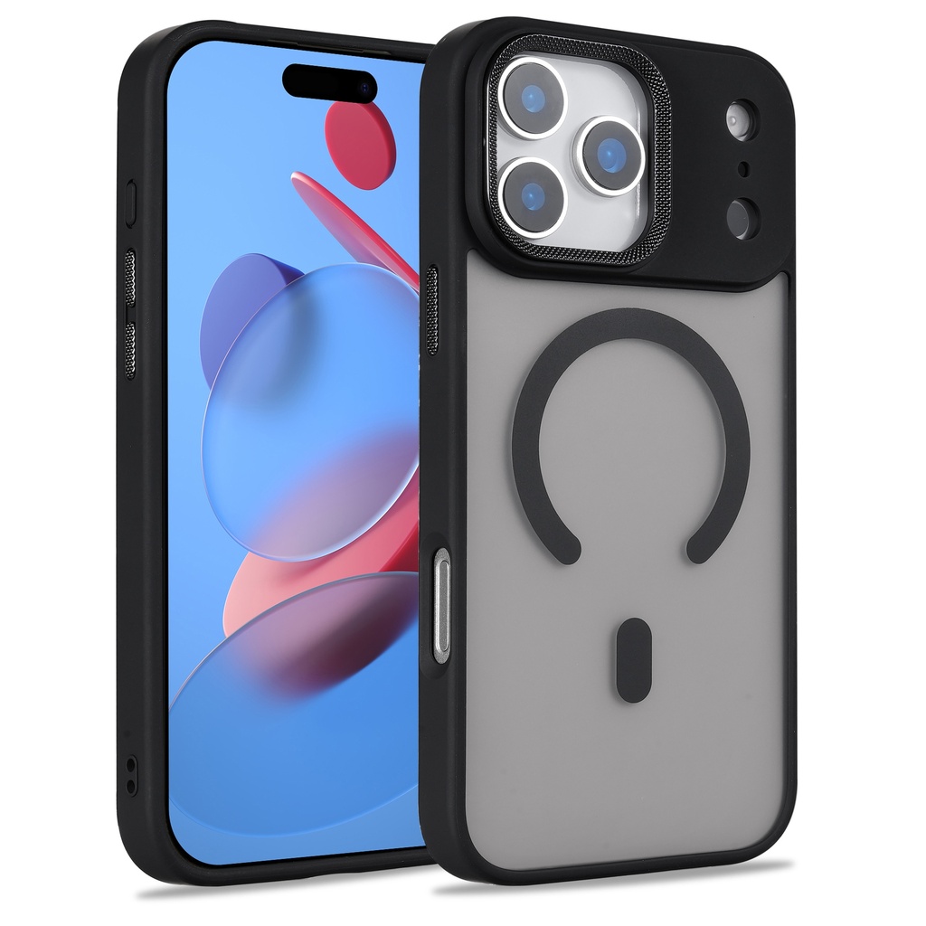 Matte Focus Case with Magsafe for iPhone 17 Pro Max - Black