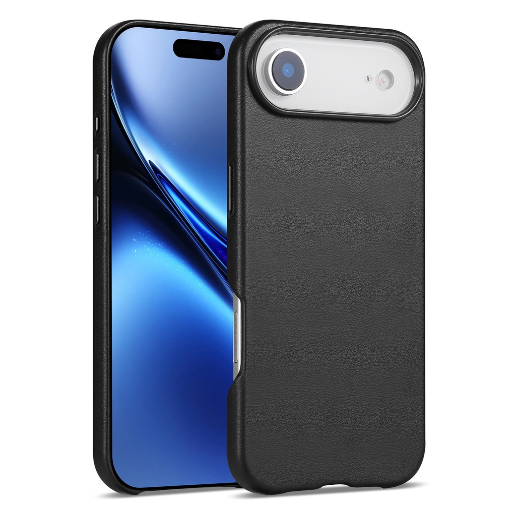 Leatherette Case with inner Magsafe for iPhone Air - Black