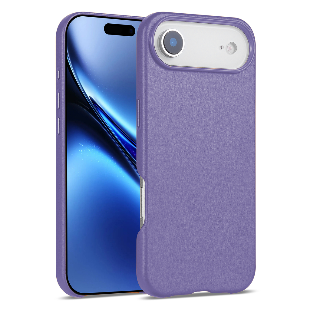 Leatherette Case with inner Magsafe for iPhone Air - Purple