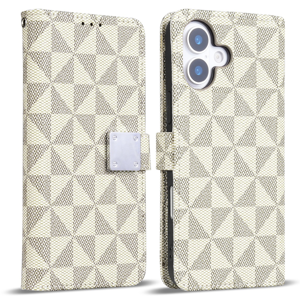 Triangle Wallet Case for iPhone 17 - Yellow