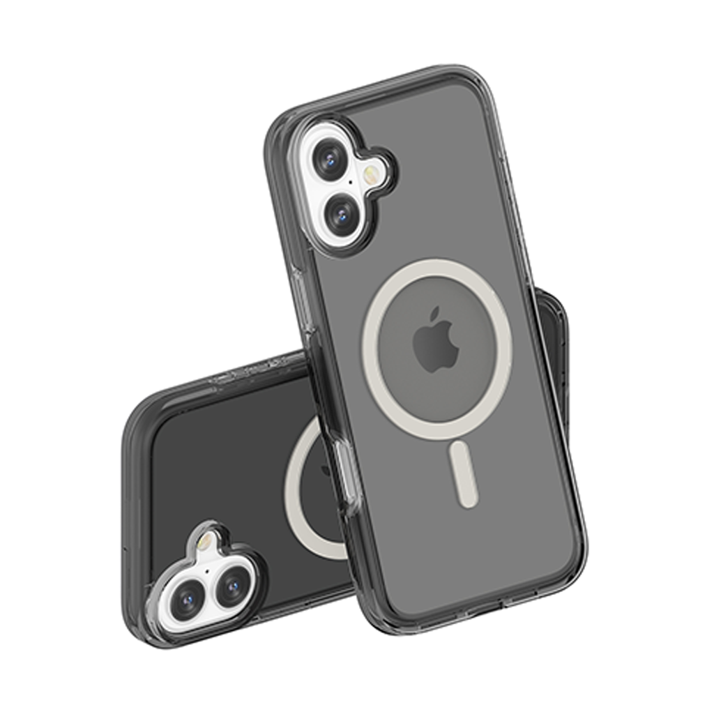Transparent Color Case with Magsafe for iPhone 17 - Black