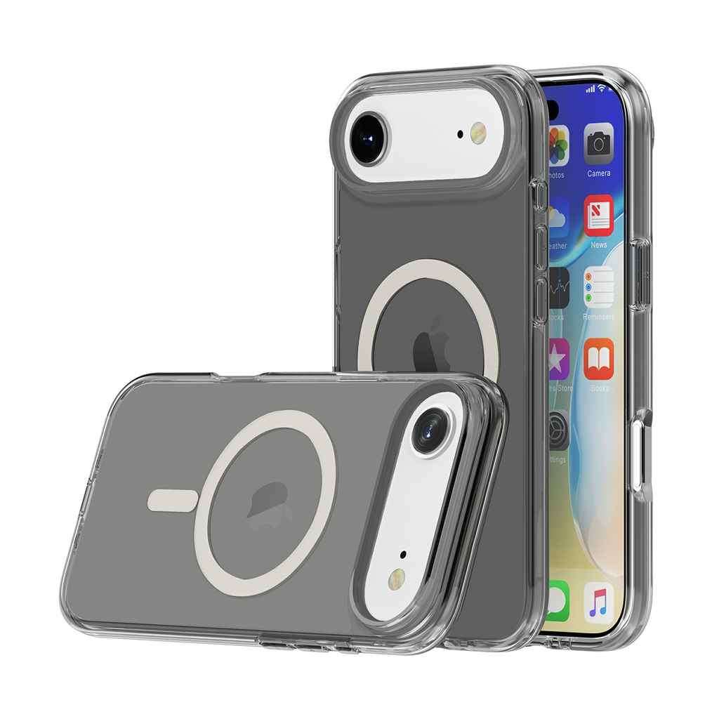 Transparent Color Case with Magsafe for iPhone Air - Black