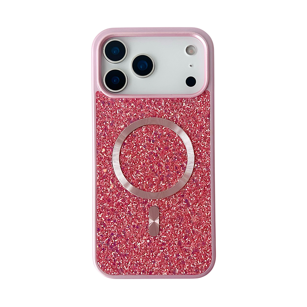 Blinged Case with Magsafe for iPhone Air - Pink