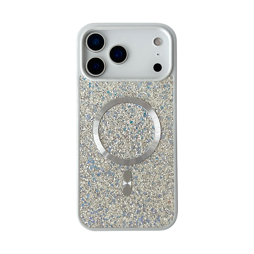 Blinged Case with Magsafe for iPhone Air - White