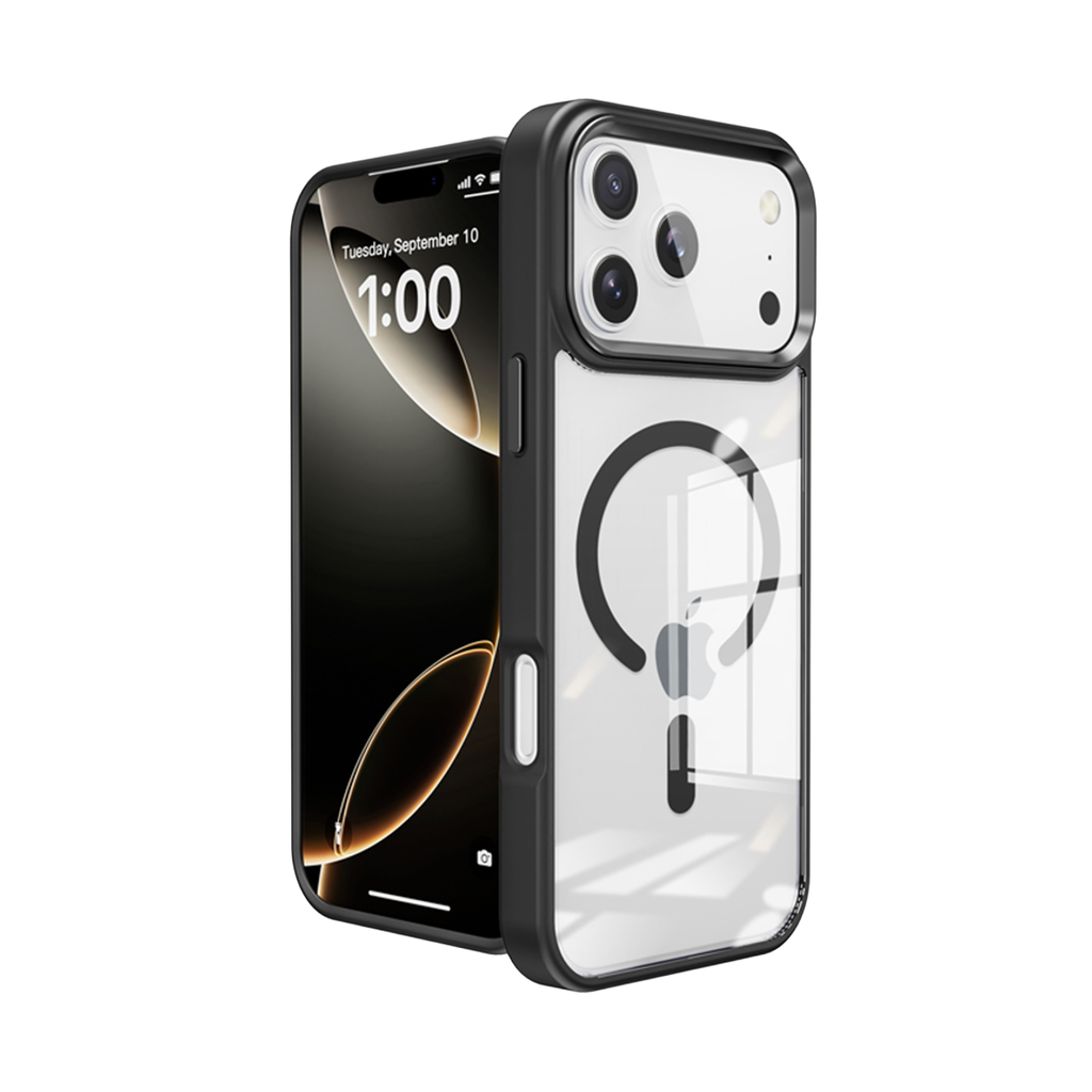 Metal Wireless Charging Case for iPhone Air - Black