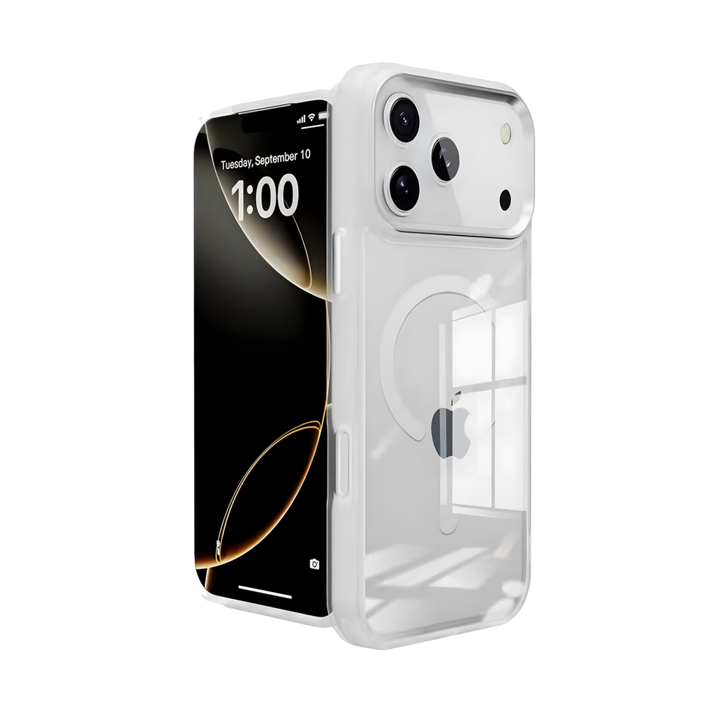 Metal Wireless Charging Case for iPhone Air - White