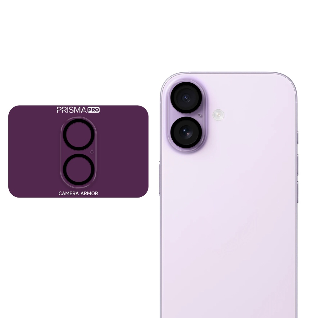 Prisma Pro Shield - Clear Back Camera Tempered Glass for iPhone 17