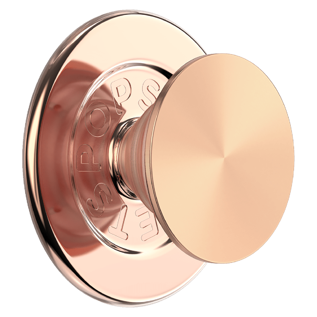 Popsockets - Popgrip Magsafe Circle - Aluminum Radial Rose Gold