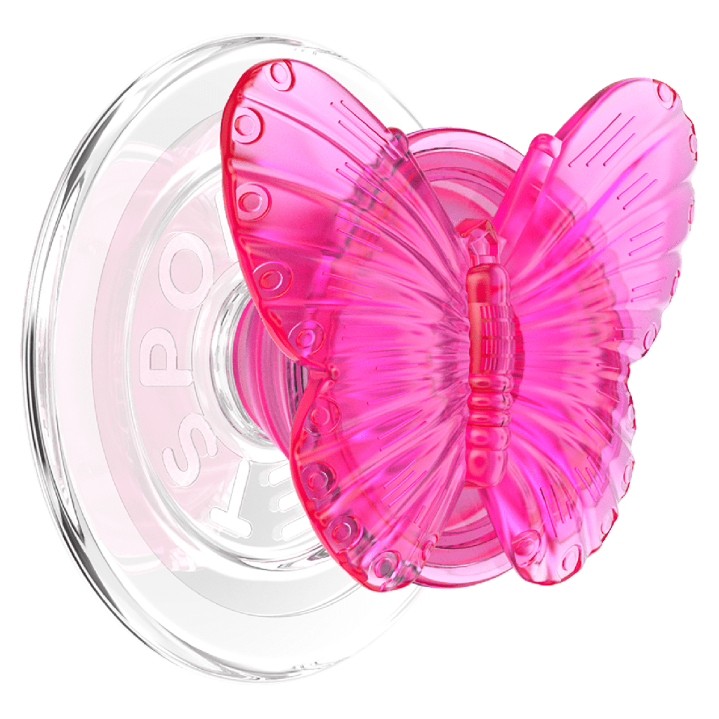 Popsockets - Popgrip Magsafe Circle - Molded Butterfly Magenta