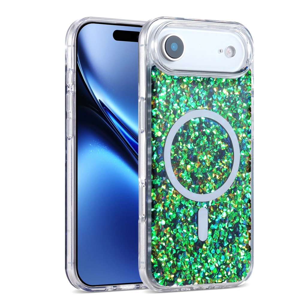 Magsafe Glitter Case for iPhone Air - Green