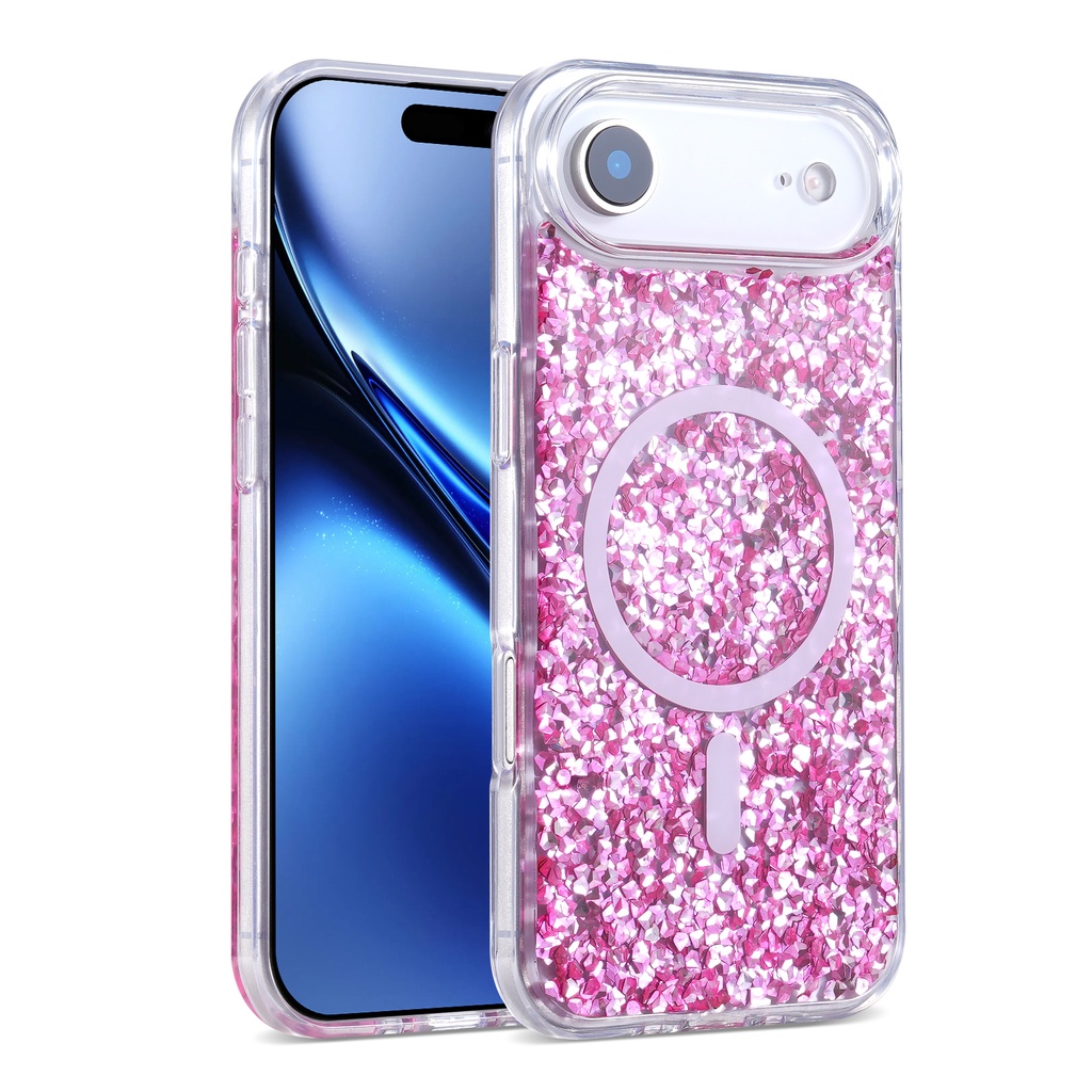 Magsafe Glitter Case for iPhone Air - Pink