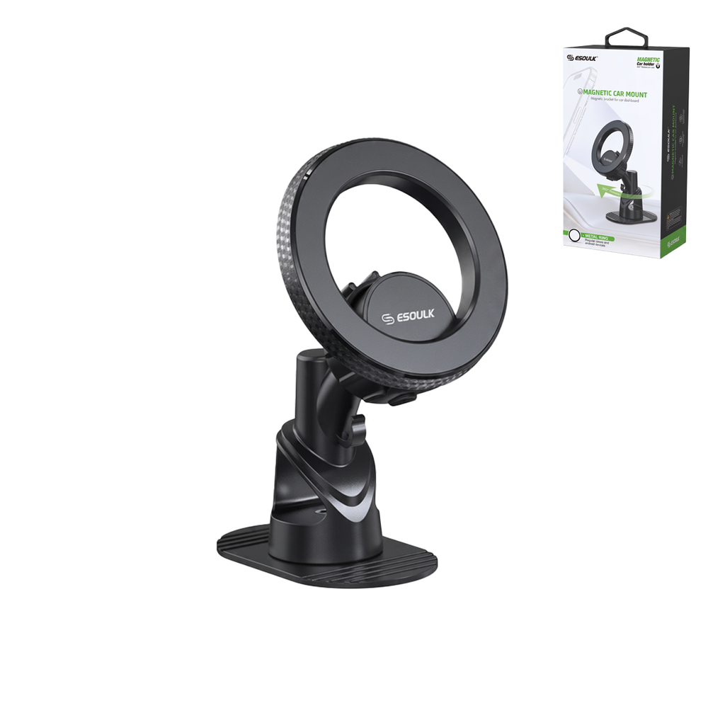 Esoulk EK3008 Dashboard Magnetic Car Holder (Black)