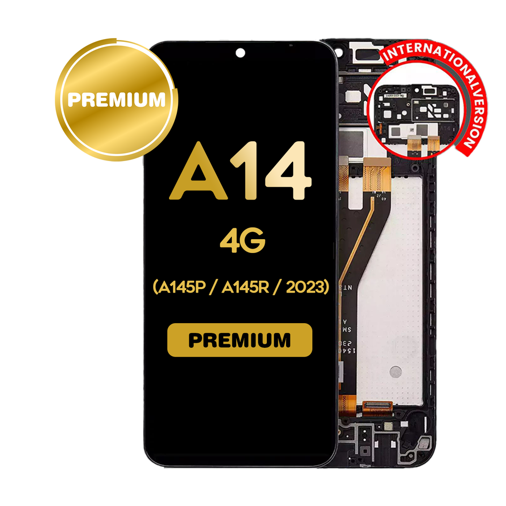 LCD Assembly With Frame For Samsung Galaxy A14 4G (A145P / A145R / 2023) (Premium) (All Colors)