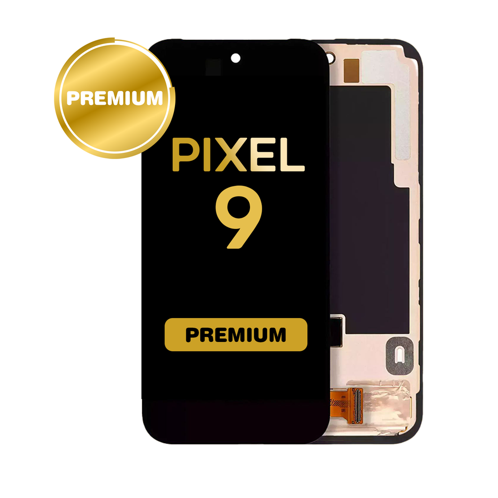 OLED Assembly With Frame (With Finger Print Sensor) For Google Pixel 9 (Premium) (All Colors)