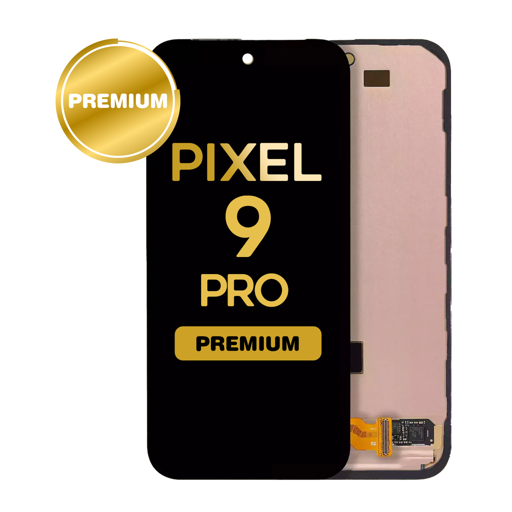 OLED Assembly With Frame (With Finger Print Sensor) For Google Pixel 9 Pro (Premium) (All Colors)