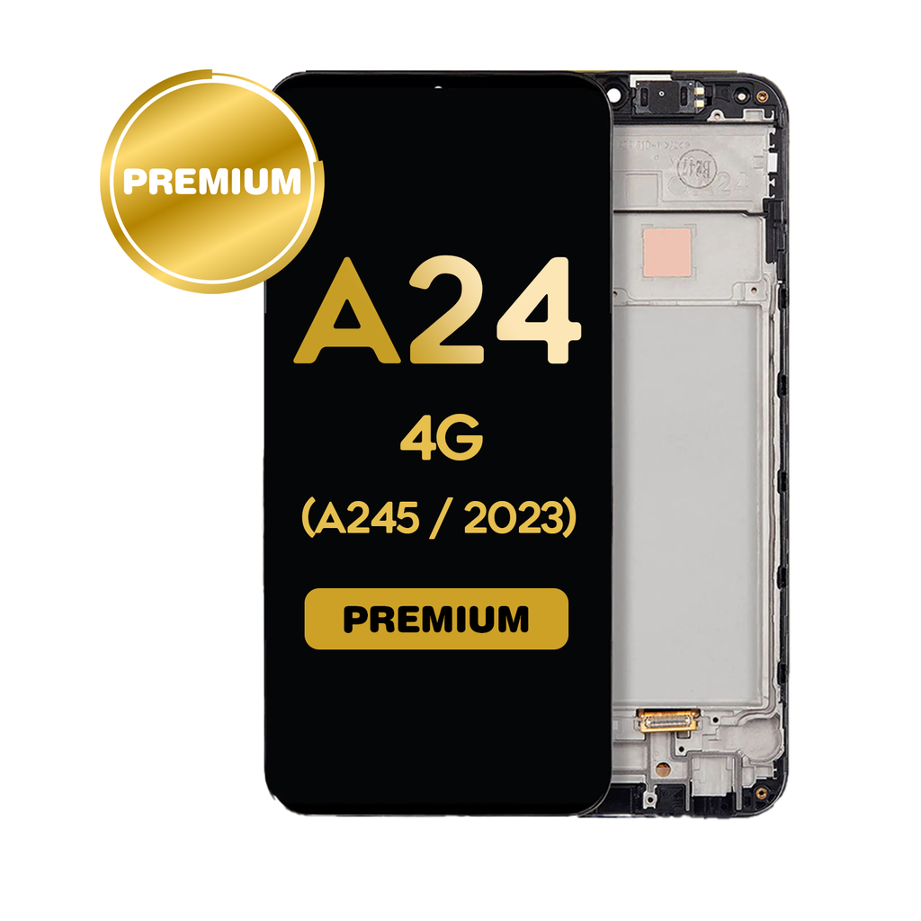 OLED Assembly With Frame For Samsung Galaxy A24 4G (A245 / 2023) (Premium) (All Colors)