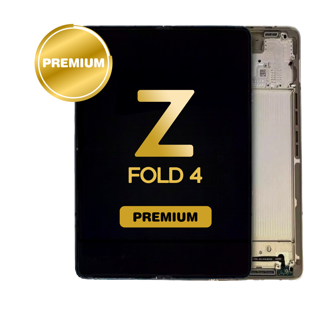 OLED Assembly (Inner) for Samsung Galaxy Z Fold 4 5G (F936) With Frame - Beige (Premium)