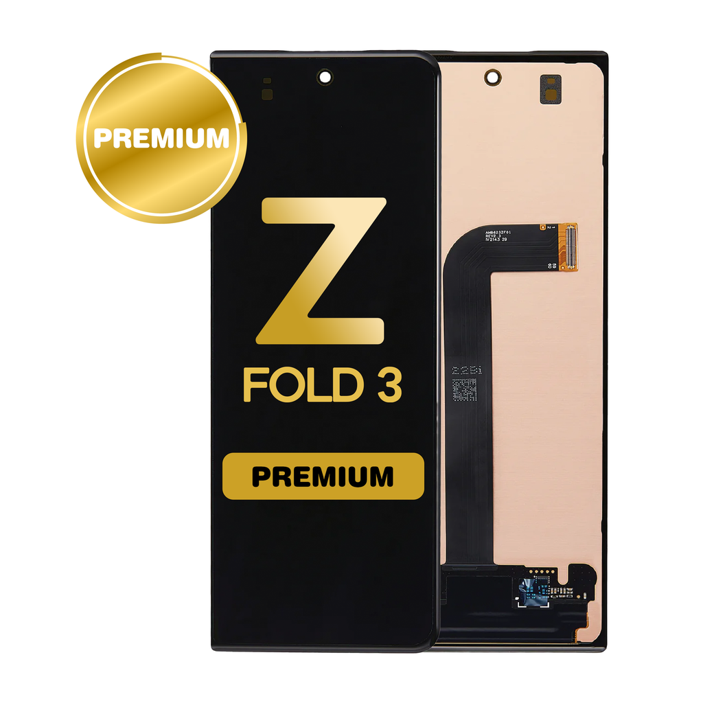 OLED Assembly (Inner) for Samsung Galaxy Z Fold 3 5G (F926) With Frame - Black (Premium)