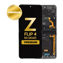 OLED Assembly (Inner) for Samsung Galaxy Z Flip 4 5G (F721) With Frame - Black (Premium)