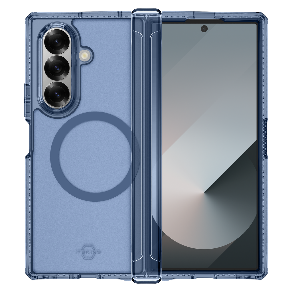 Itskins - Hybridr Vapor Hinge Magsafe Case For Samsung Galaxy Z Fold7 - Navy Blue