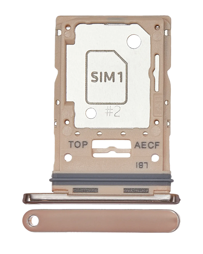 Dual Sim Card Tray For Samsung Galaxy A53 5G (A536 / 2022) (Peach Pink) (Premium)