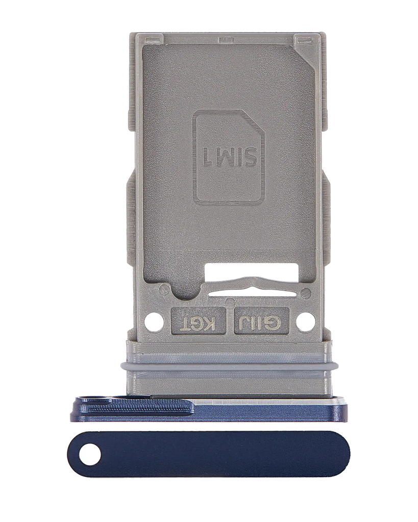 Single Sim Card Tray For Samsung Galaxy S21 FE 5G (Blue) (Premium)