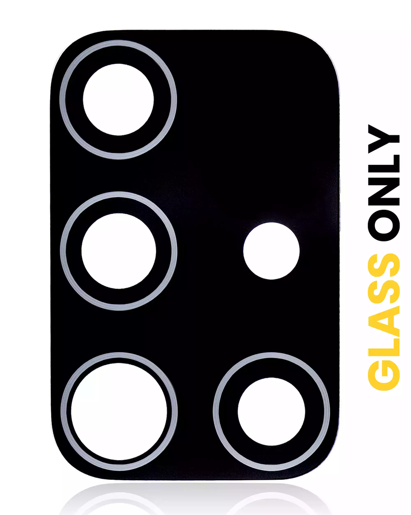 Back Camera Lens (Glass Only) With Adhesive For Samsung Galaxy A51 5G (A516 / 2020) (10 Pack) (Premium)