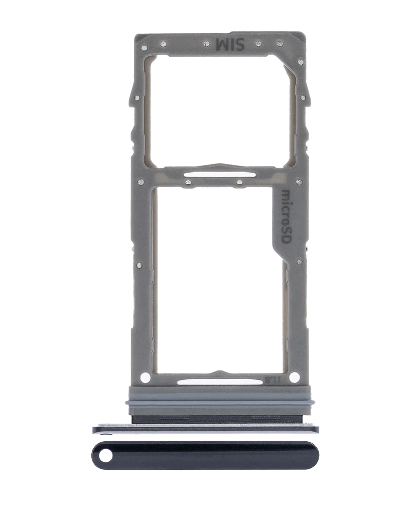 Single Sim Card Tray For Samsung Galaxy S10 Lite (Prism Black) (Premium)