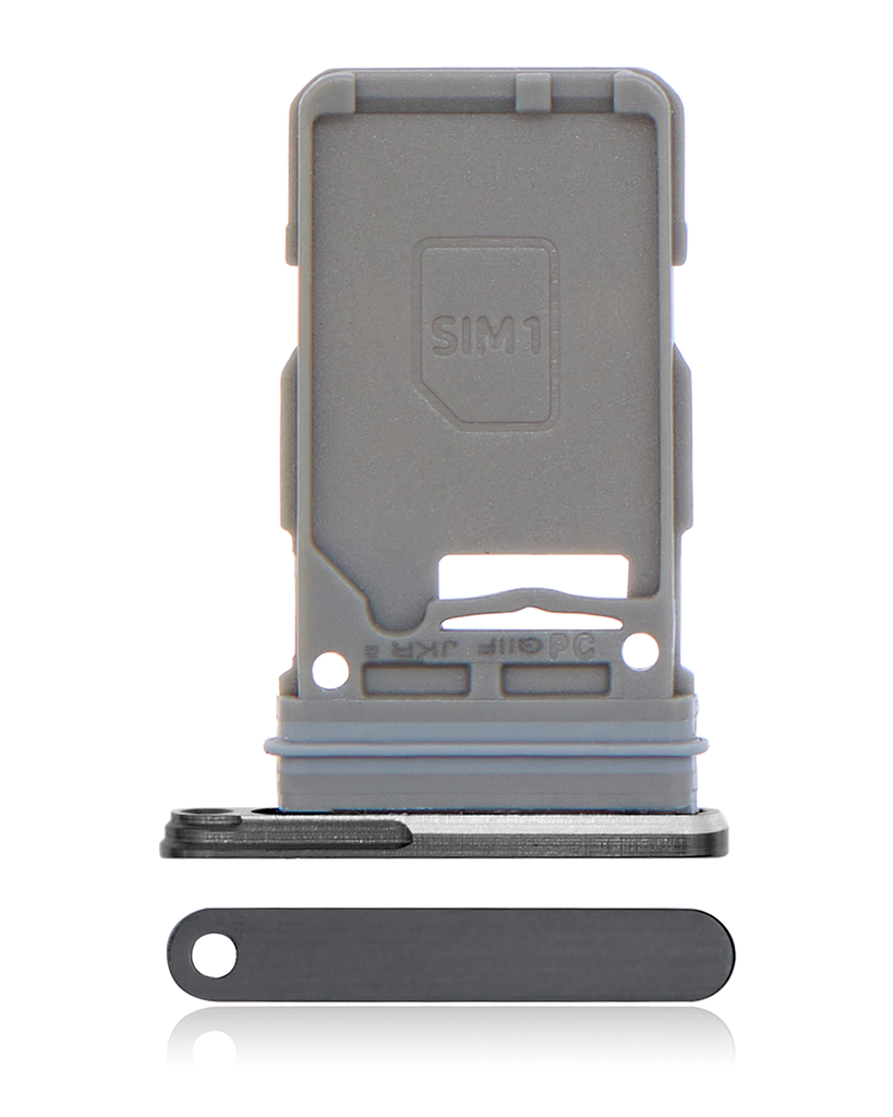 Single Sim Card Tray For Samsung Galaxy S21 (Phantom Gray) (Premium)