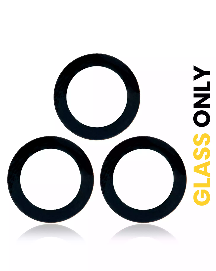 Back Camera Lens (Glass Only) With Adhesive For Samsung Galaxy S21 5G / S21 Plus 5G (3 Piece Set) (10 Pack) (Premium)