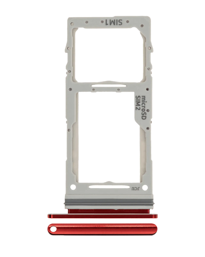 Dual Sim Card Tray For Samsung Galaxy Note 10 Lite (Aura Red) (Premium)