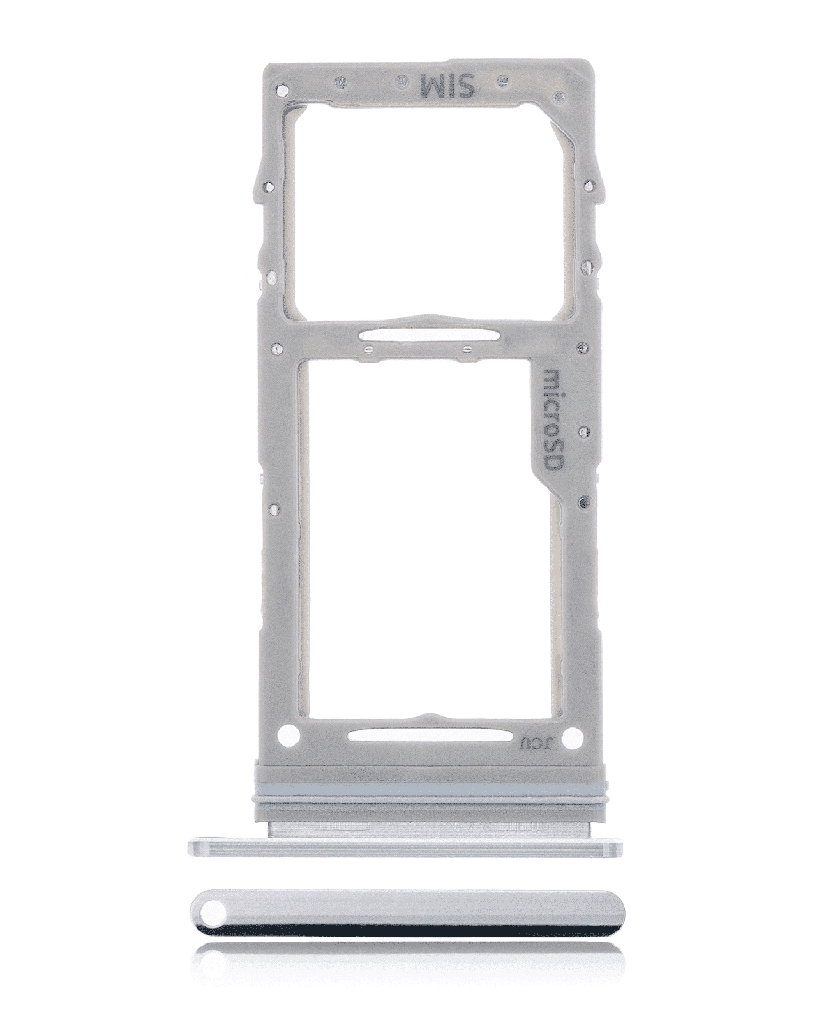 Single Sim Card Tray For Samsung Galaxy Note 10 Lite (Aura Glow) (Premium)