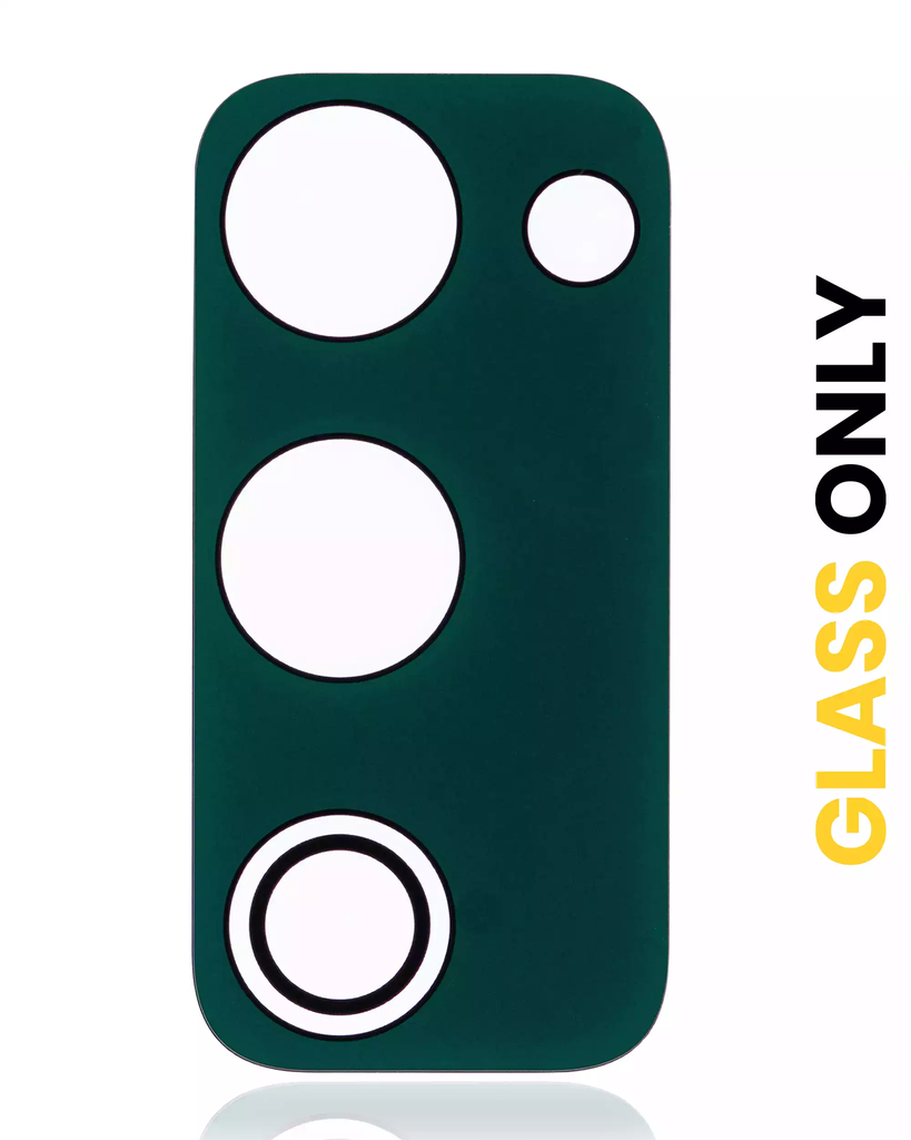 Back Camera Lens (Glass Only) With Adhesive For Samsung Galaxy S20 FE 4G / 5G (Cloud Mint) (10 Pack) (Premium)